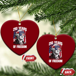 George Washington Founding Father Ceramic Ornament 250 Years Of Freedom TS12 Print Your Wear
