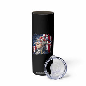 George Washington Patriotic Skinny Tumbler USA 250th Anniversary TS12 Print Your Wear
