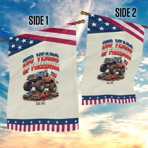 Funny George Washington Monster Truck Patriotic Garden Flag USA 250th Anniversary TS12 Print Your Wear