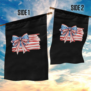 Patriotic American Flag Bow Garden Flag Gift For Women TS12 Print Your Wear