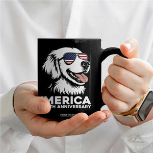 Merica Golden Retriever Lover Coffee Mug 250th Anniversary Gift TS12 Print Your Wear