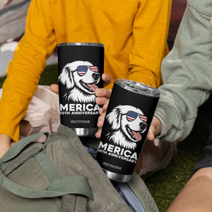 Merica Golden Retriever Lover Tumbler Cup 250th Anniversary Gift TS12 Print Your Wear