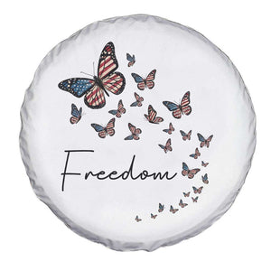 Butterfly Of Freedom American Pride Spare Tire Cover TS12 Print Your Wear