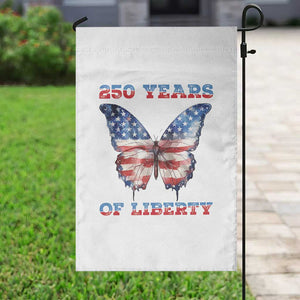 Patriotic Butterfly Garden Flag 250 Years Of Liberty TS12 Print Your Wear
