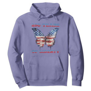 Patriotic Butterfly Hoodie 250 Years Of Liberty TS12 Violet Print Your Wear