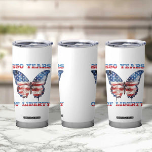 Patriotic Butterfly Tumbler Cup 250 Years Of Liberty TS12 Print Your Wear