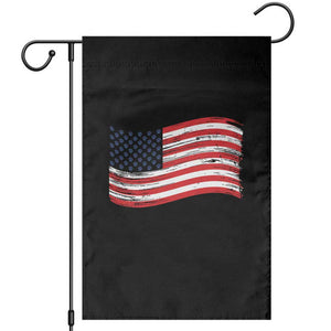 Vintage Patriotic American Flag Dog And Cat Paw Garden Flag Gift For Pet Lover TS12 Black Print Your Wear