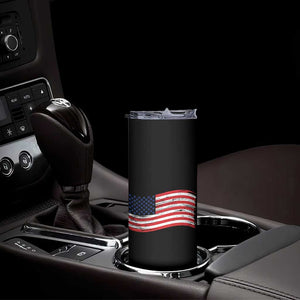 Vintage Patriotic American Flag Dog And Cat Paw Skinny Tumbler Gift For Pet Lover TS12 Print Your Wear