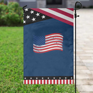 Vintage Patriotic American Flag Dog And Cat Paw Garden Flag Gift For Pet Lover TS12 Classic Blue Black Print Your Wear