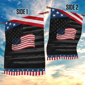 Vintage Patriotic American Flag Dog And Cat Paw Garden Flag Gift For Pet Lover TS12 Print Your Wear