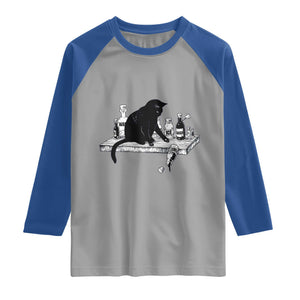 No Kings No Wars No Ice Cat Raglan Shirt Political Humor Gift TS12 Sport Gray Royal Print Your Wear