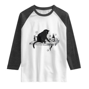 No Kings No Wars No Ice Cat Raglan Shirt Political Humor Gift TS12 White Heather Charcoal Print Your Wear