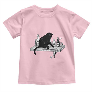 No Kings No Wars No Ice Cat Toddler T Shirt Political Humor Gift TS12 Light Pink Print Your Wear