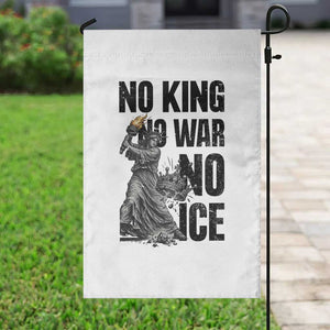 Statue Of Liberty Freedom Protest Garden Flag No Kings No Wars No Ice TS12 Print Your Wear