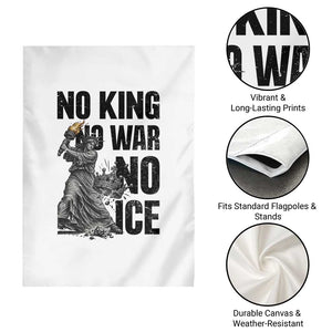 Statue Of Liberty Freedom Protest Garden Flag No Kings No Wars No Ice TS12 Print Your Wear