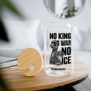Statue Of Liberty Freedom Protest Glass Can No Kings No Wars No Ice TS12 Print Your Wear
