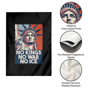Statue Of Liberty No Kings No War No Ice Garden Flag Freedom Protest Gift TS12 Print Your Wear