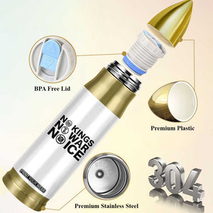 Anti Monarchy Political Bullet Tumbler No Kings No Wars No Ice TS12 Print Your Wear