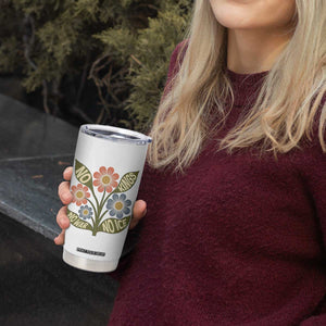 Wildflower Freedom Protest Tumbler Cup No Kings No Wars No Ice TS12 Print Your Wear