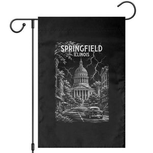 Historic Springfield Illinois Architecture Garden Flag The Prairie State Souvenir Gift