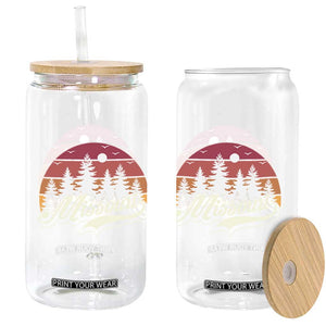 Missouri Travel Gift Glass Can Vintage Forest River Landscape TS12 Print Your Wear
