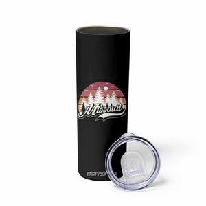 Missouri Travel Gift Skinny Tumbler Vintage Forest River Landscape TS12 Print Your Wear