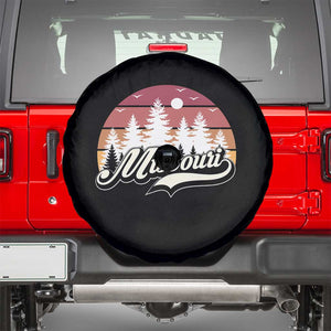 Missouri Travel Gift Spare Tire Cover Vintage Forest River Landscape TS12 Black Print Your Wear