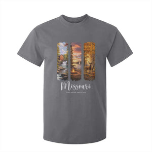 Missouri The Show Me State T Shirt For Kid Midwest Pride TS12 Charcoal Print Your Wear