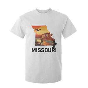 Missouri State Map Nature Travel T Shirt For Kid The Show Me State Pride TS12 White Print Your Wear
