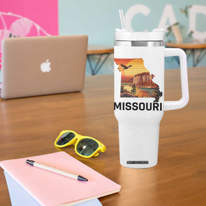 Missouri State Map Nature Travel Tumbler With Handle The Show Me State Pride TS12 Print Your Wear