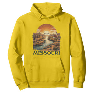 Missouri Outdoors Adventure Hoodie The Show Me State Souvenir TS12 Daisy Print Your Wear