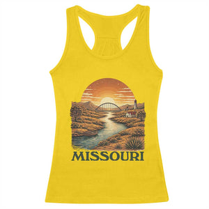 Missouri Outdoors Adventure Racerback Tank Top The Show Me State Souvenir TS12 Daisy Print Your Wear
