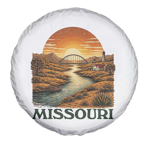 Missouri Outdoors Adventure Spare Tire Cover The Show Me State Souvenir TS12 Print Your Wear