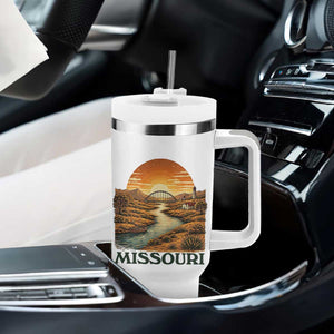 Missouri Outdoors Adventure Tumbler With Handle The Show Me State Souvenir TS12 Print Your Wear