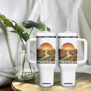 Missouri Outdoors Adventure Tumbler With Handle The Show Me State Souvenir TS12 Print Your Wear