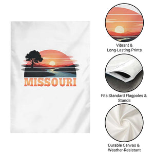Vintage Missouri Outdoors Garden Flag Midwest Nature Landscape TS12 Print Your Wear