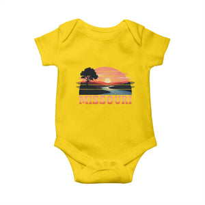 Vintage Missouri Outdoors Baby Onesie Midwest Nature Landscape TS12 Daisy Print Your Wear