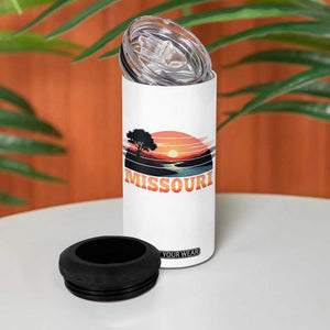 Vintage Missouri Outdoors 4 in 1 Can Cooler Tumbler Midwest Nature Landscape TS12 Print Your Wear