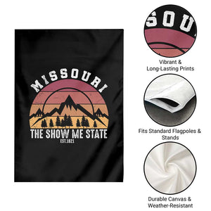 Vintage Missouri Travel Garden Flag The Show Me State Pride TS12 Print Your Wear