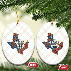 Texas Route Highway 66 Adventure Ceramic Ornament Desert Road Trip Graphic TS12 Print Your Wear