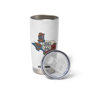 Texas Route Highway 66 Adventure Tumbler Cup Desert Road Trip Graphic TS12 Print Your Wear