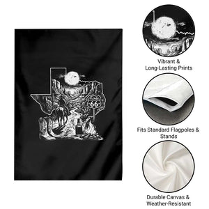 The Mother Road Texas Panhandle Garden Flag Vintage Desert Road Trip TS12 Print Your Wear