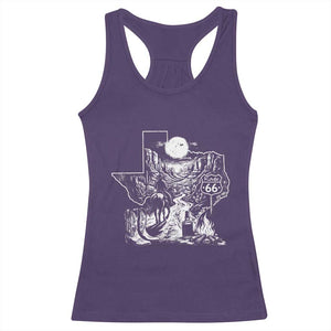 The Mother Road Texas Panhandle Racerback Tank Top Vintage Desert Road Trip TS12 Purple Print Your Wear