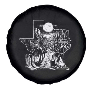 The Mother Road Texas Panhandle Spare Tire Cover Vintage Desert Road Trip TS12 Print Your Wear