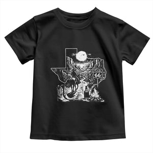 The Mother Road Texas Panhandle Toddler T Shirt Vintage Desert Road Trip TS12 Black Print Your Wear