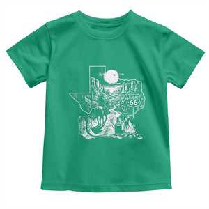 The Mother Road Texas Panhandle Toddler T Shirt Vintage Desert Road Trip TS12 Irish Green Print Your Wear