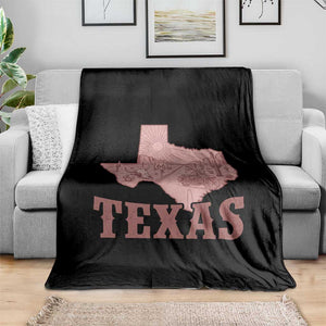 Texas Route Highway 66 Biker Throw Blanket Vintage Biker Road Trip TS12 Print Your Wear