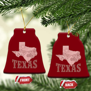 Texas Route Highway 66 Biker Ceramic Ornament Vintage Biker Road Trip TS12 Print Your Wear