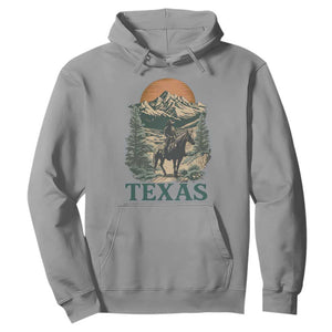 Texas Western Cowboy Life Hoodie Vintage Horse Riding Graphic TS12 Sport Gray Print Your Wear