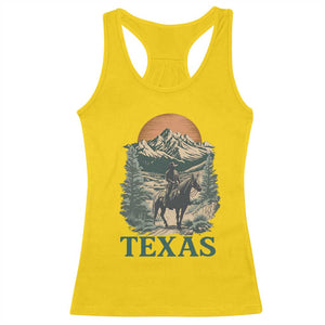 Texas Western Cowboy Life Racerback Tank Top Vintage Horse Riding Graphic TS12 Daisy Print Your Wear